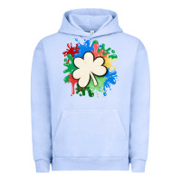 Pigment Grape Ice st patricks day shamrock autism Urban Hoodie - MaliasSmallBusiness