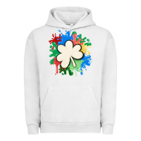 Pigment Lunar Rock st patricks day shamrock autism Urban Hoodie - MaliasSmallBusiness