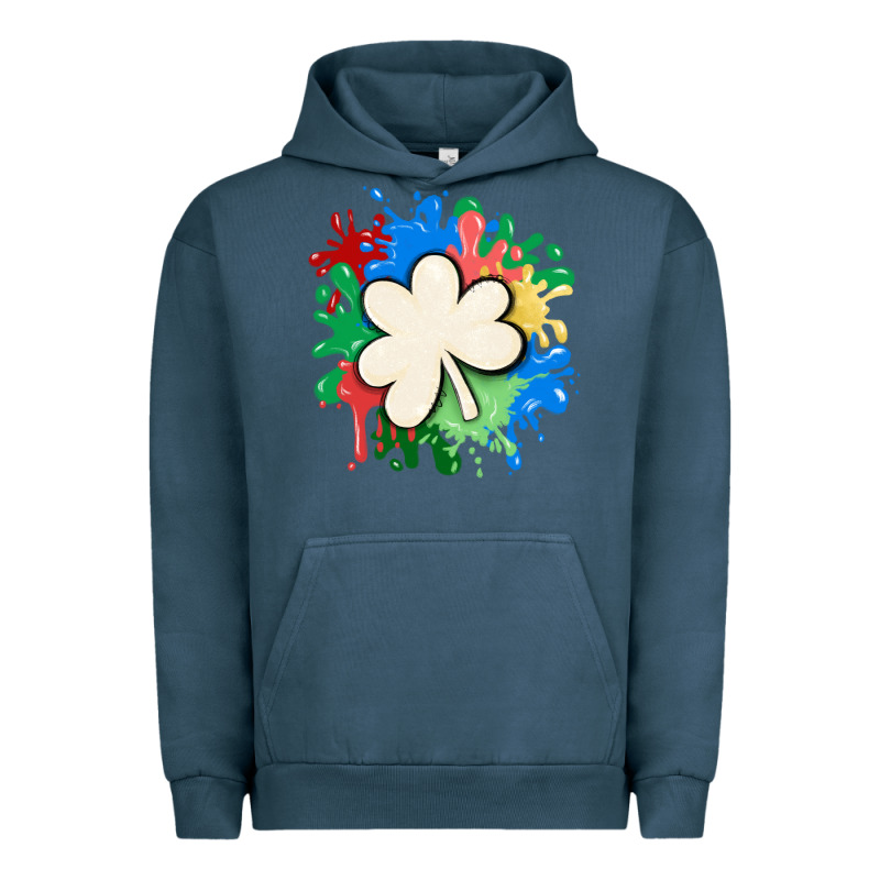St Patricks Day Shamrock Autism Urban Hoodie by MaliasSmallBusiness | Teevron