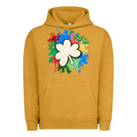 Pigment Peanut Butter st patricks day shamrock autism Urban Hoodie - MaliasSmallBusiness