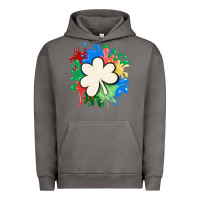 Pigment Tornado st patricks day shamrock autism Urban Hoodie - MaliasSmallBusiness