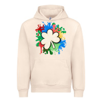 Sandshell st patricks day shamrock autism Urban Hoodie - MaliasSmallBusiness