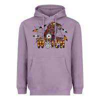Lavender Witch Please Heavyweight Hoodie - CowhideDigitalArt