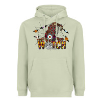 Matcha Witch Please Heavyweight Hoodie - CowhideDigitalArt