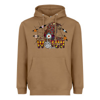 Toasted Coconut Witch Please Heavyweight Hoodie - CowhideDigitalArt