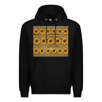 Black leopard glitter sunflower tumbler Premium Hoodie - Jasminsmagicworld