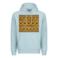 Blue Mist leopard glitter sunflower tumbler Premium Hoodie - Jasminsmagicworld