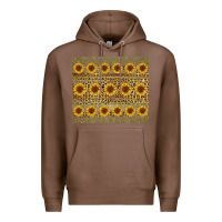 Chestnut leopard glitter sunflower tumbler Premium Hoodie - Jasminsmagicworld