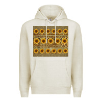 Oatmeal Heather leopard glitter sunflower tumbler Premium Hoodie - Jasminsmagicworld