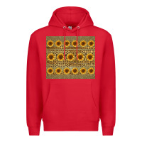 Red leopard glitter sunflower tumbler Premium Hoodie - Jasminsmagicworld