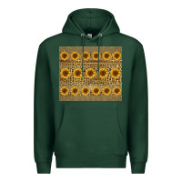 Sports Green leopard glitter sunflower tumbler Premium Hoodie - Jasminsmagicworld