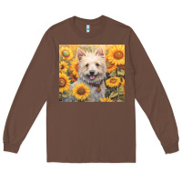 Chestnut westie Long Sleeve Tee - Unal Design