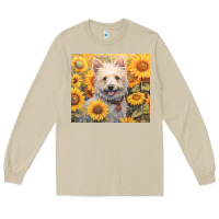Mushroom westie Long Sleeve Tee - Unal Design