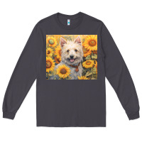 Smoke westie Long Sleeve Tee - Unal Design