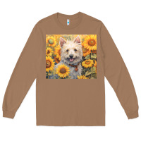 Toasted Coconut westie Long Sleeve Tee - Unal Design
