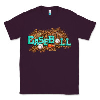 Plum baseball Classic Tee - texasbilliewilder
