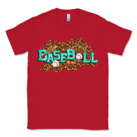 Red baseball Classic Tee - texasbilliewilder