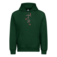 Forest Green faith cross Urban Hoodie - MaliasSmallBusiness