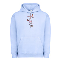 Pigment Grape Ice faith cross Urban Hoodie - MaliasSmallBusiness