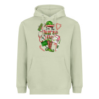 Matcha im the nurse elf Heavyweight Hoodie - FaDigitalArtStudio