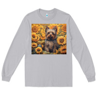Moon Dust yorkshire terrier Long Sleeve Tee - Unal Design