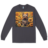 Smoke yorkshire terrier Long Sleeve Tee - Unal Design