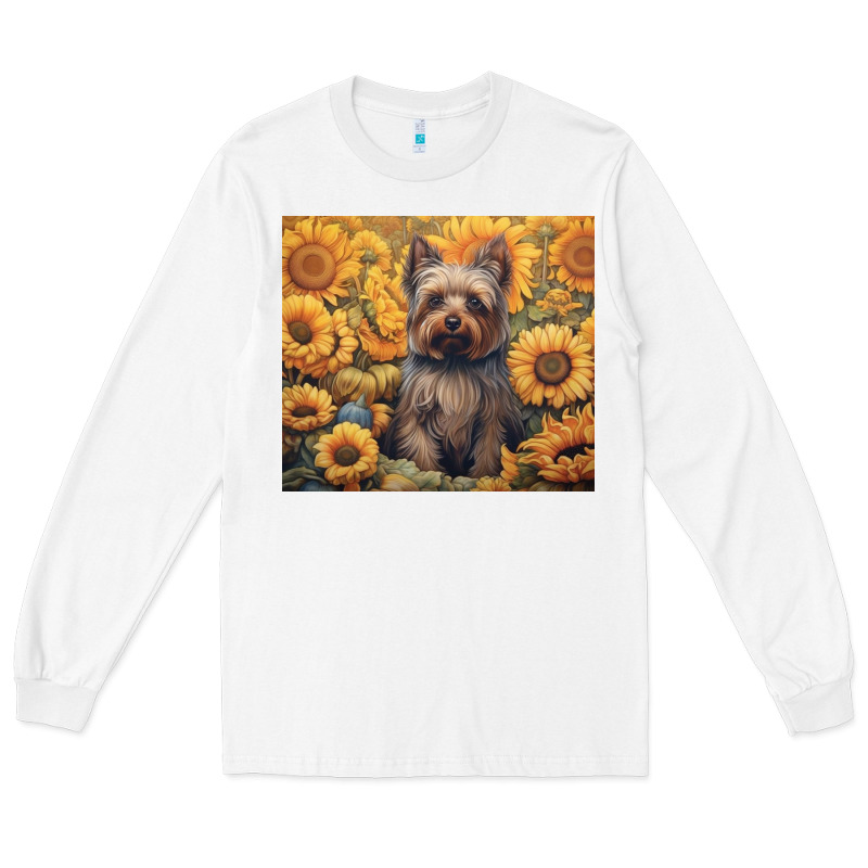 Yorkshire Terrier Long Sleeve Tee by Unal Design | Teevron