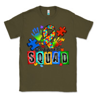 Army Green support squad autism Classic Tee - Zillion Design Studio