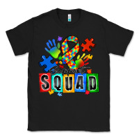 Black support squad autism Classic Tee - Zillion Design Studio
