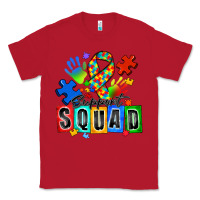 Red support squad autism Classic Tee - Zillion Design Studio