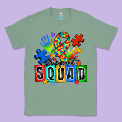 Classic Tee support squad autism