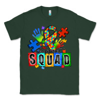 Sports Green support squad autism Classic Tee - Zillion Design Studio