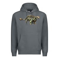 Rock Ankylosaurus T-Rex Premium Hoodie - LillyAllenDesigns