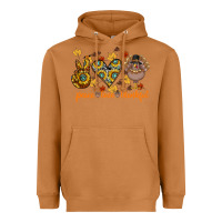 Meerkat Peace Love Thankful Heavyweight Hoodie - CowhideDigitalArt