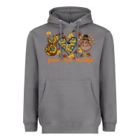 Storm Peace Love Thankful Heavyweight Hoodie - CowhideDigitalArt