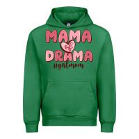 Emerald mama of drama girl mom Urban Hoodie - MaliasSmallBusiness