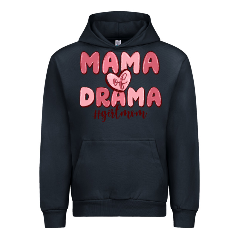 Mama Of Drama Girl Mom Urban Hoodie by MaliasSmallBusiness | Teevron