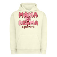 Pigment Pistachio mama of drama girl mom Urban Hoodie - MaliasSmallBusiness