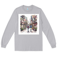 Moon Dust Japan Street Long Sleeve Tee - Unal Design
