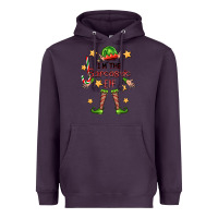 Plum im the sarcastic elf Heavyweight Hoodie - FaDigitalArtStudio