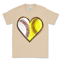 Mushroom baseball and softball heart Classic Tee - texasbilliewilder