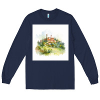 Navy Italy Long Sleeve Tee - Unal Design