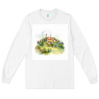 White Italy Long Sleeve Tee - Unal Design