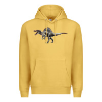 Antique Gold Spinosaurus Premium Hoodie - LillyAllenDesigns