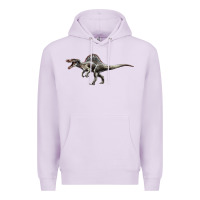 Lilac Spinosaurus Premium Hoodie - LillyAllenDesigns