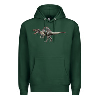Sports Green Spinosaurus Premium Hoodie - LillyAllenDesigns