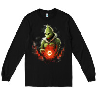 Black Grinch Long Sleeve Tee - Unal Design