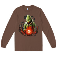 Chestnut Grinch Long Sleeve Tee - Unal Design