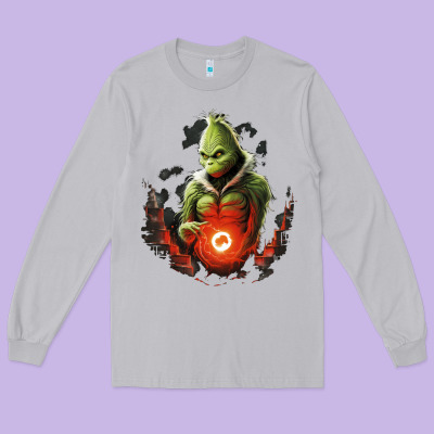 Long Sleeve Tee Grinch
