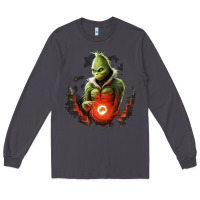 Smoke Grinch Long Sleeve Tee - Unal Design